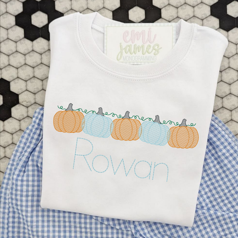 Pumpkin Overlap Unisex Tee/Onesie
