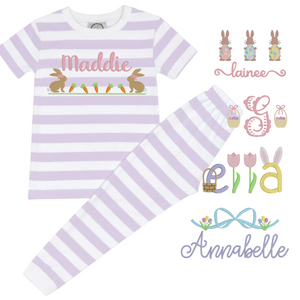 Easter Pajamas - Purple