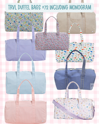 TRVL Duffle Bags - Fun Prints