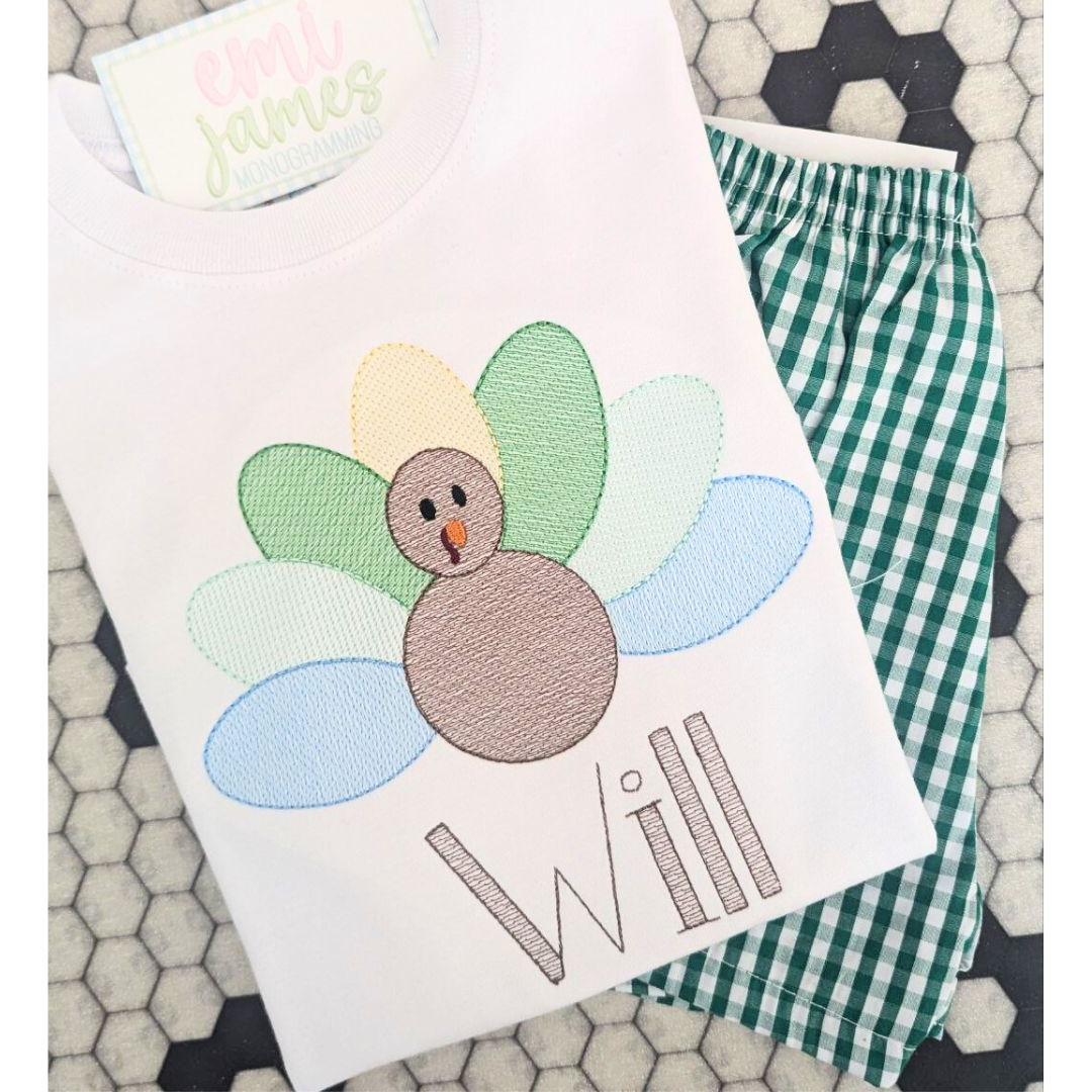 Thankful Turkey Tee/Romper/Onesie