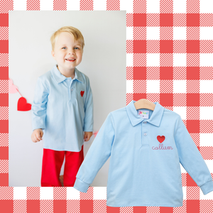 Heart Boys Polo