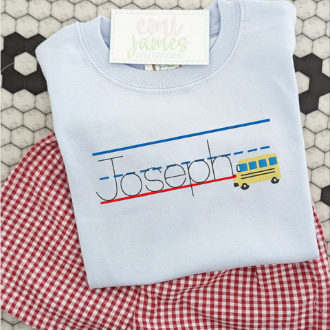 Bus Handwritten Tee