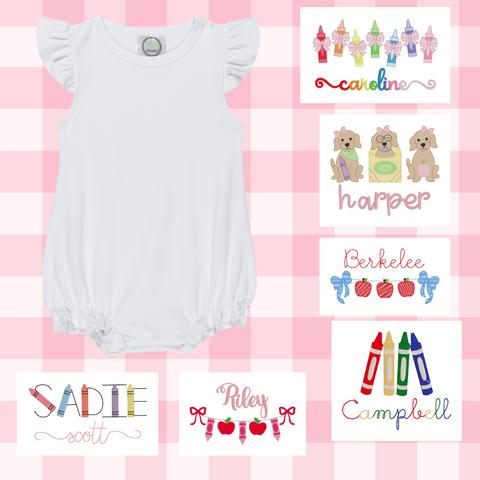 Ruffle Bubble - Pick your Design