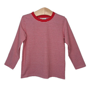 Graham LS Shirt- Red Stripe