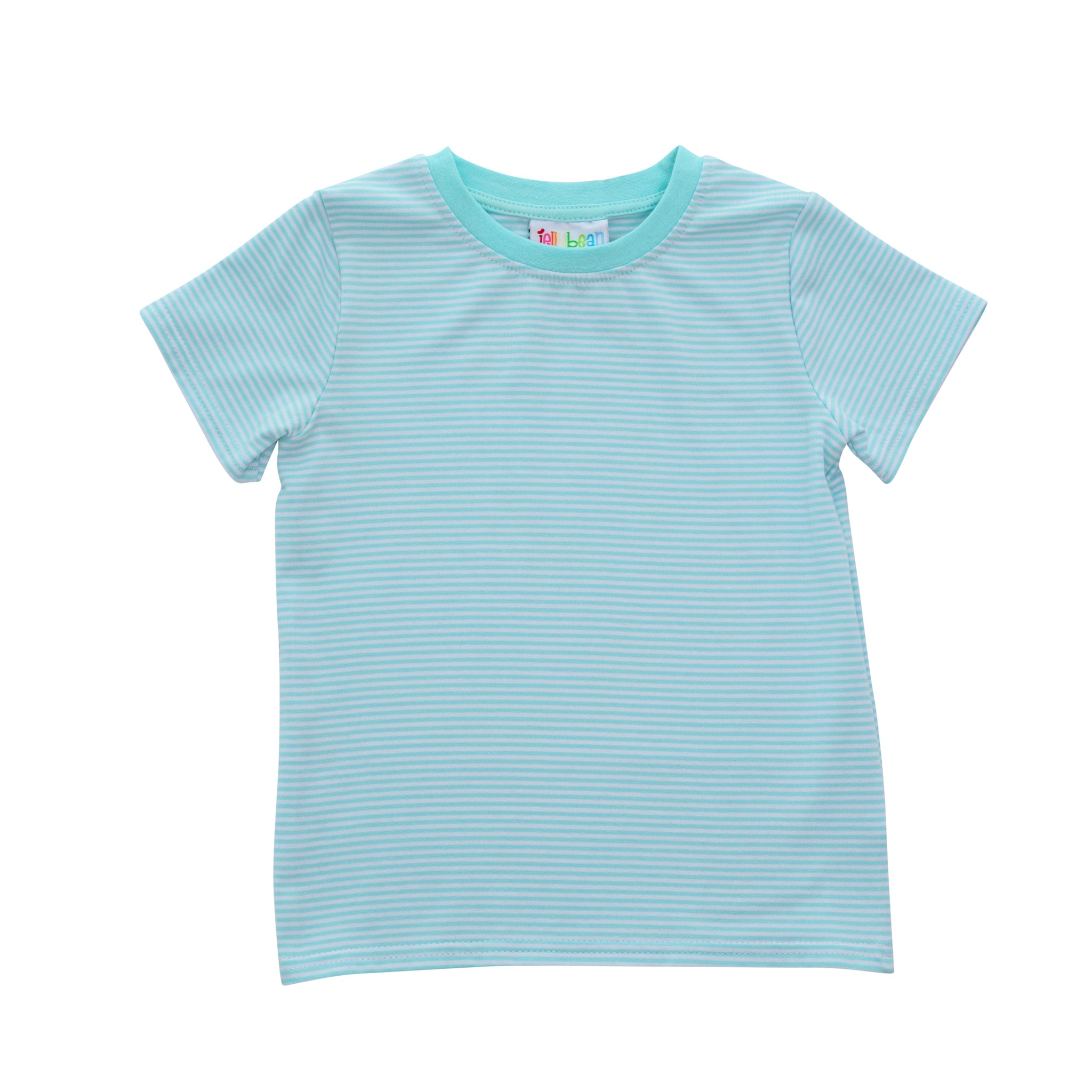 Graham Shirt- Aqua Stripe