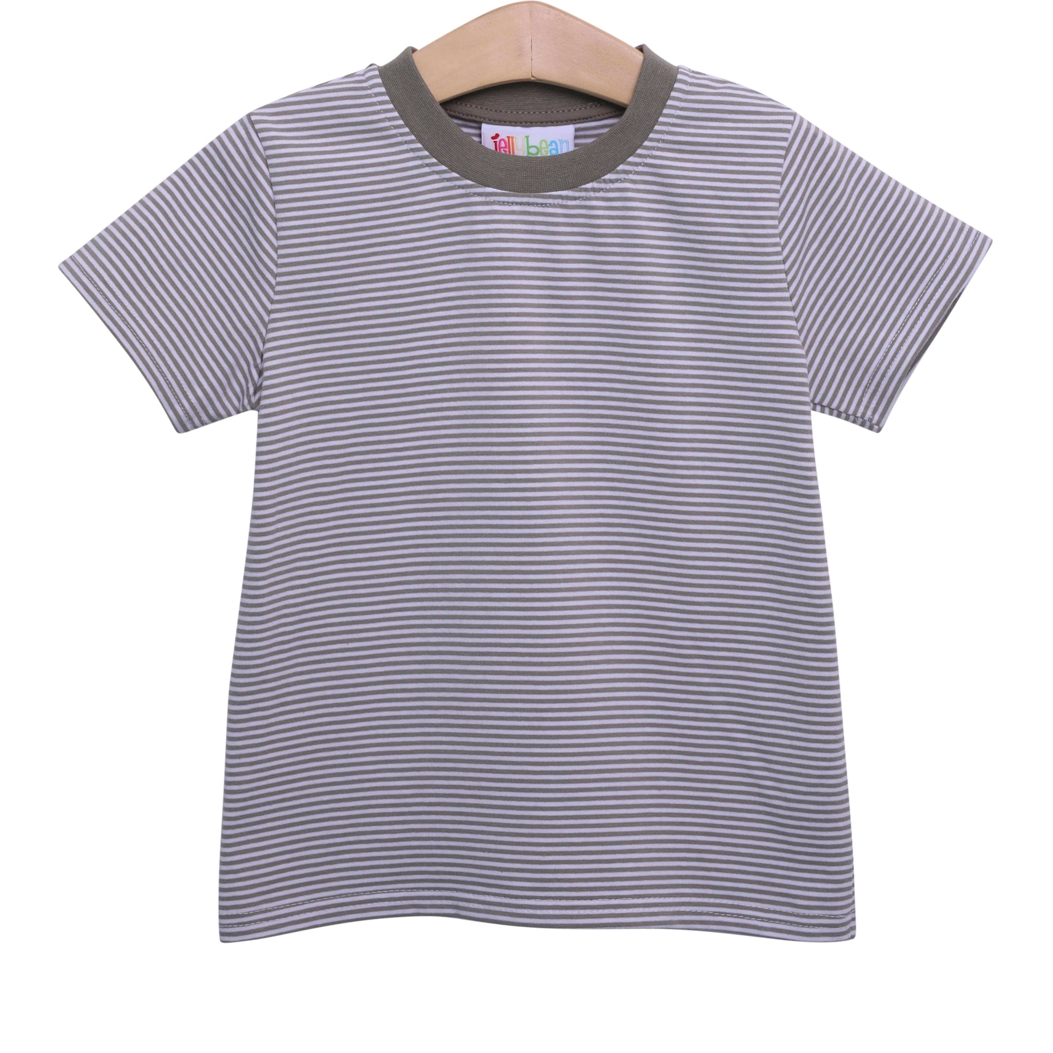 Graham Shirt- Beige Stripe