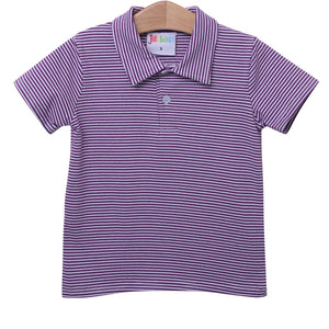 Michael Polo- Purple Stripe
