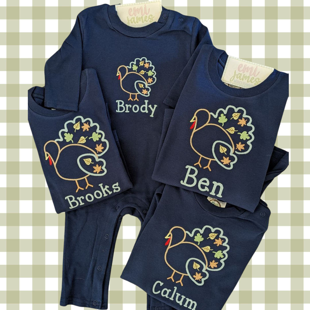 Thankful Turkey Tee /Romper/Onesie