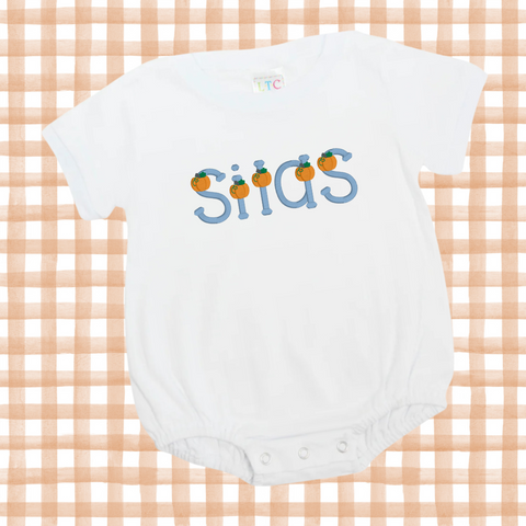 Pumpkin T-shirt Bubble