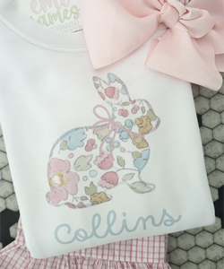 Floral Bunny Tee SUBLIMATED