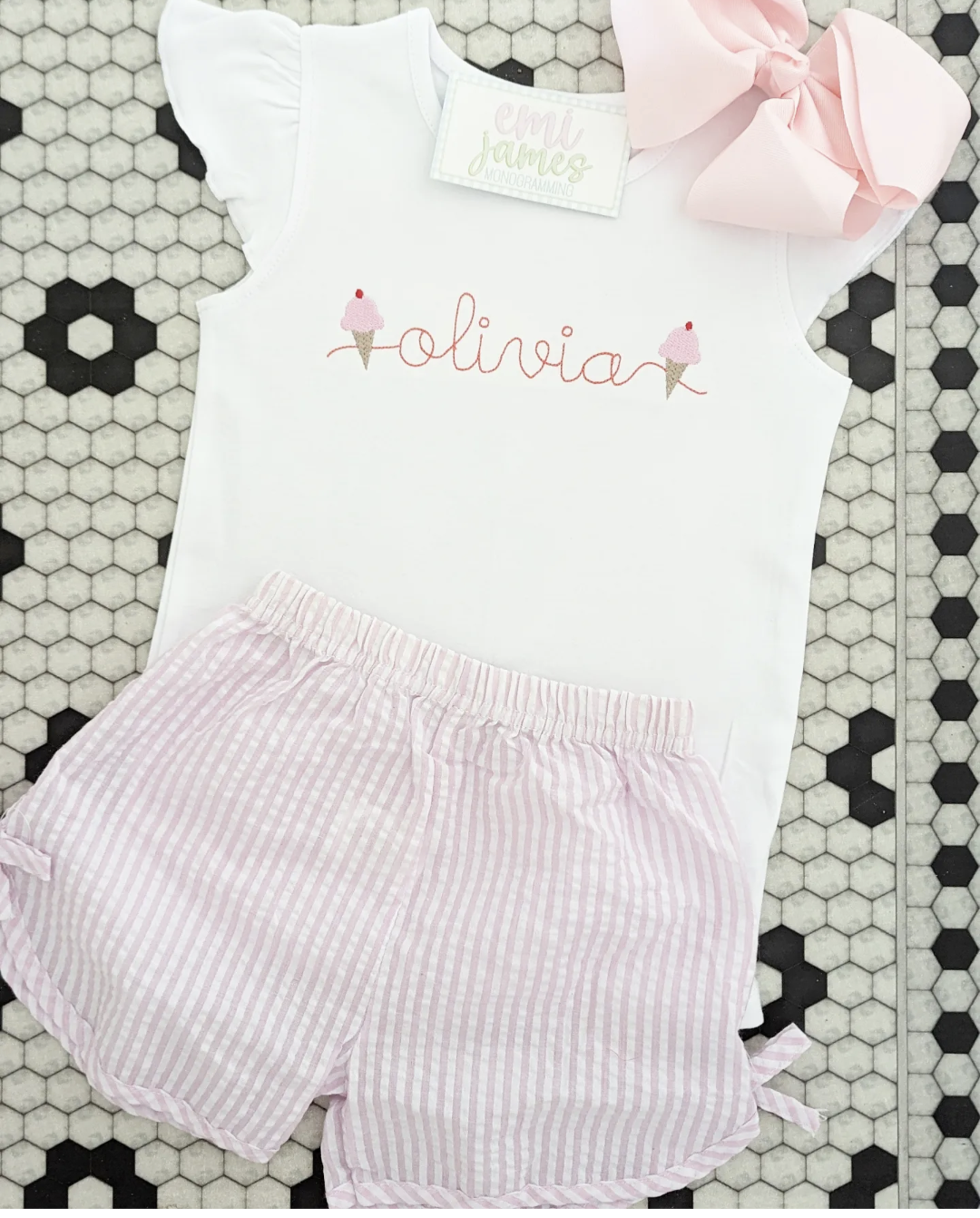 Flutter Ice Cream Tee and Dress