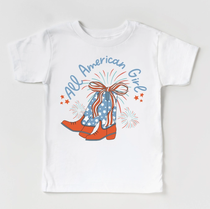 All American Girl Tee SUBLIMATION