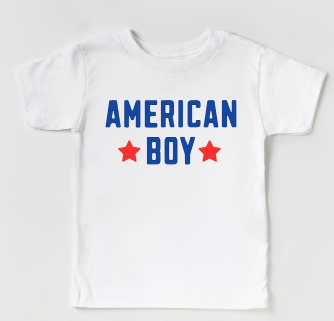 American Boy Tee (not embroidered)