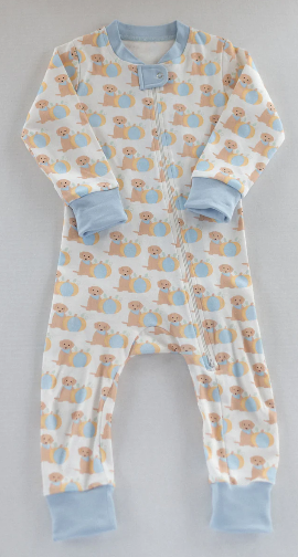 Blue Puppy Jammies (1 piece)