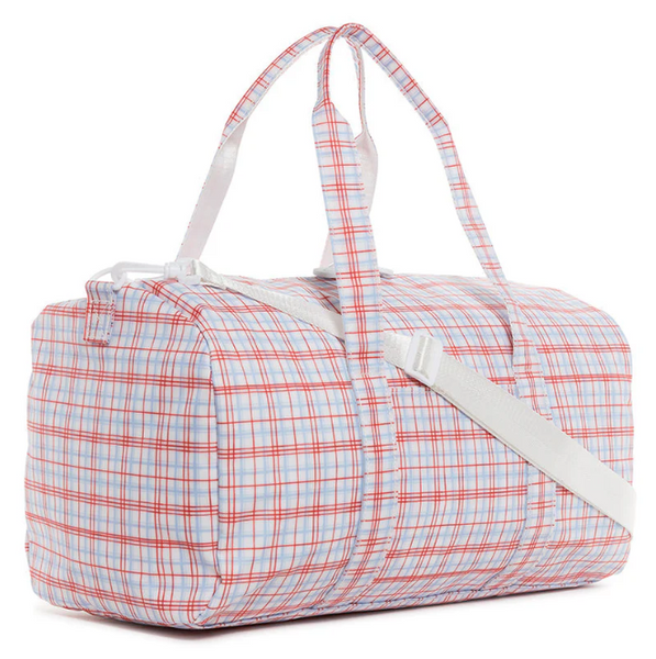TRVL Duffle Bags (Stripes and Plaids)