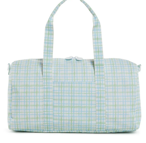 TRVL Duffle Bags (Stripes and Plaids)