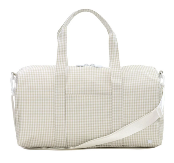 TRVL Duffle Bags (Stripes and Plaids)