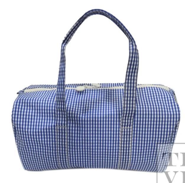 TRVL Duffle Bags (Stripes and Plaids)