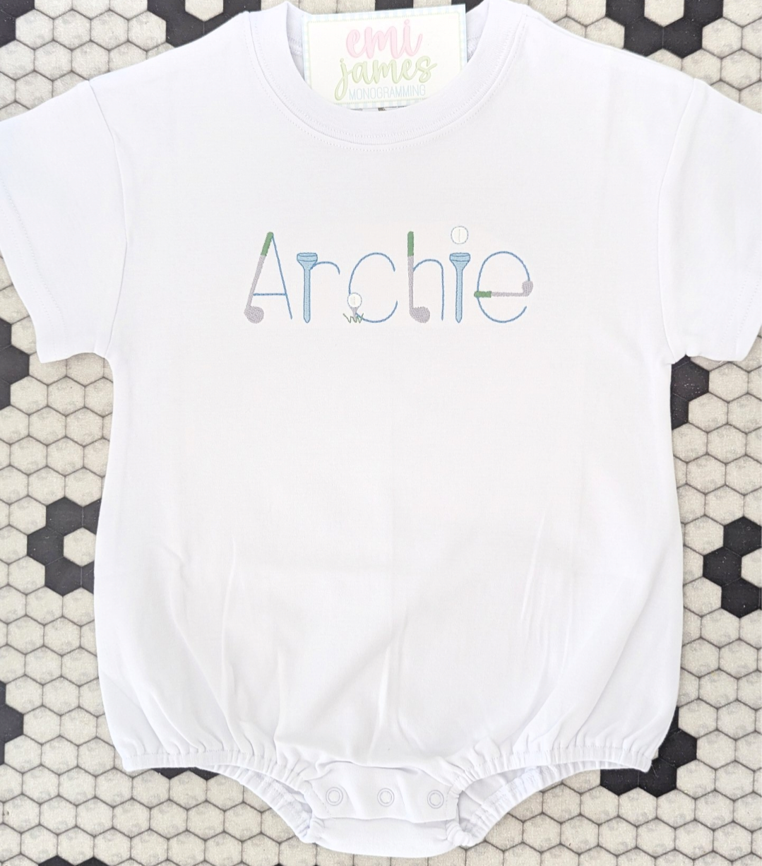 Golf Name Tee