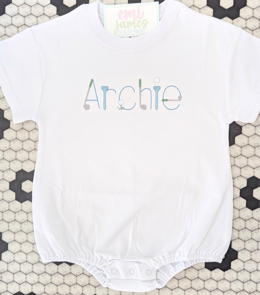 Golf Name Tee