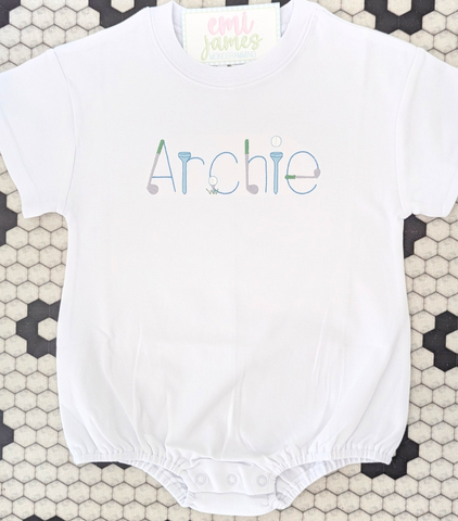 Golf Name Tee